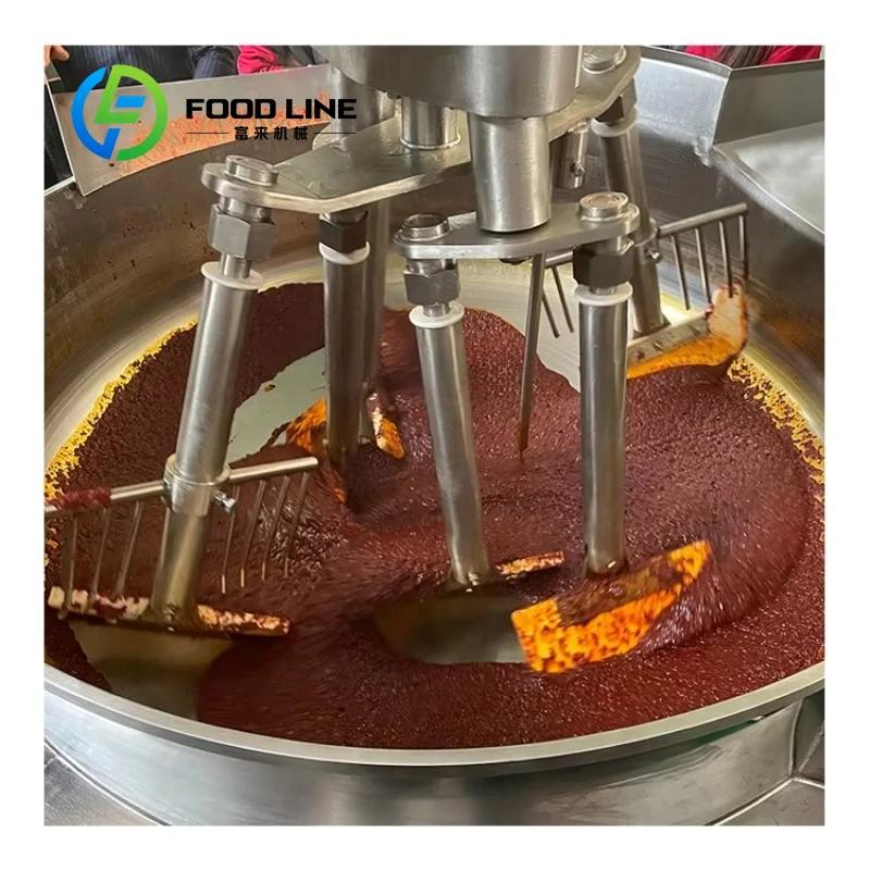 Bouilloire de mélange planétaire industrielle, chauffage électrique pour la Production alimentaire d