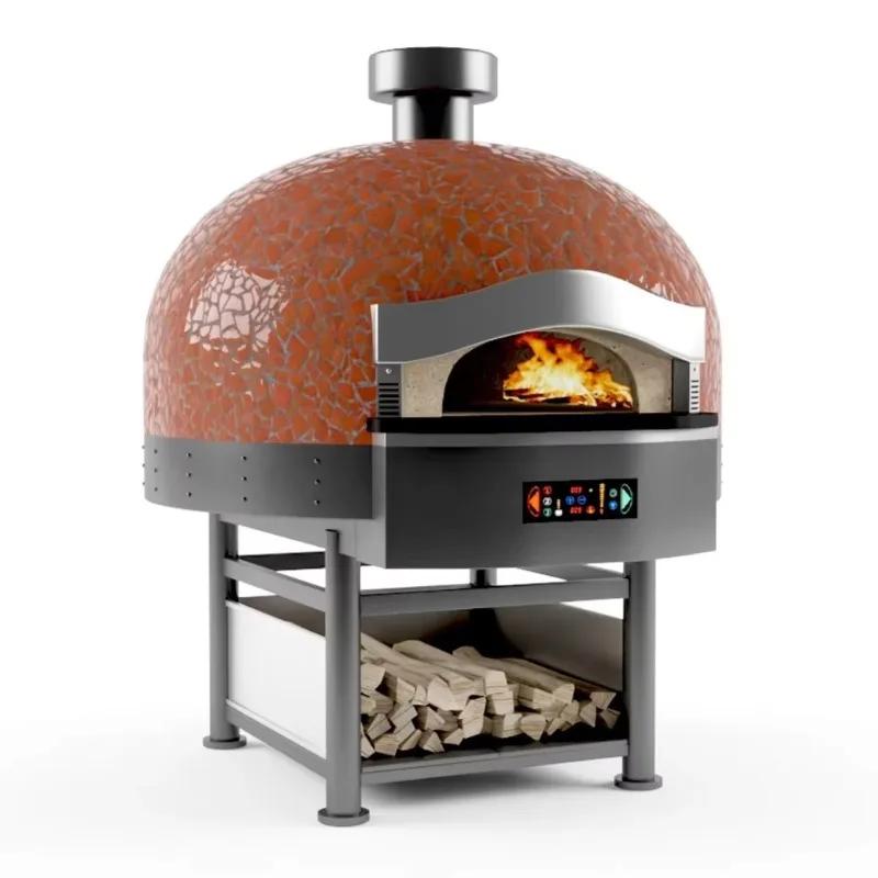 Four à pizza commercial italien, équipement de cuisson et de planification de cuisine complète pour