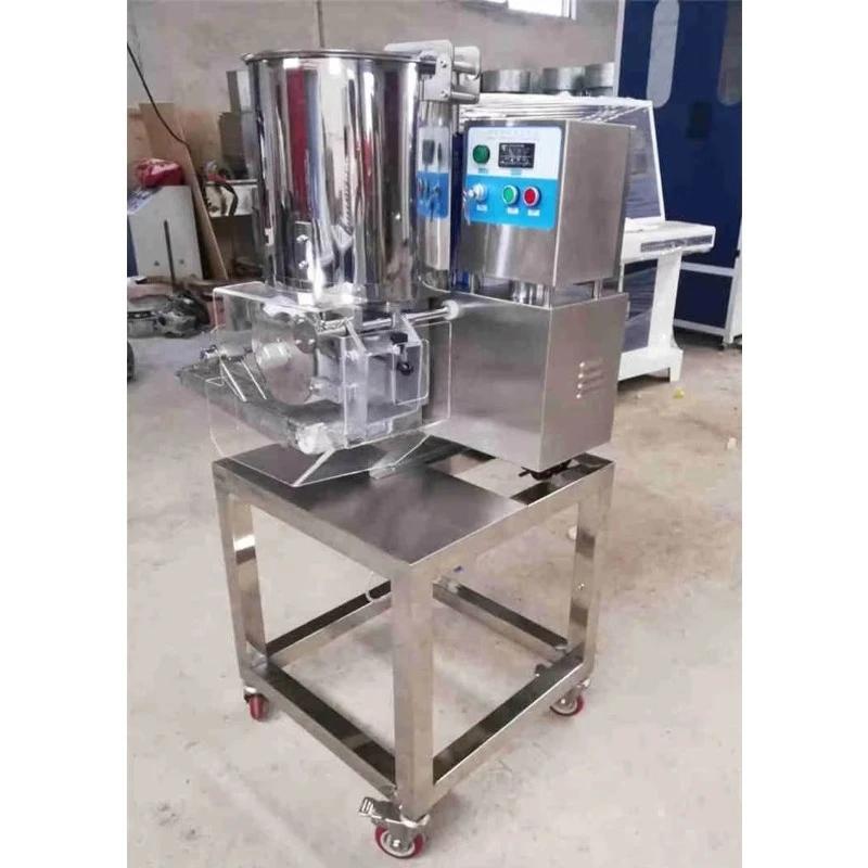 Machine de formage de galettes de viande de hamburger Machine de fabrication de galettes de bœuf jamaïcain Machine commerciale de formage de galettes de hamburger pépites de poulet