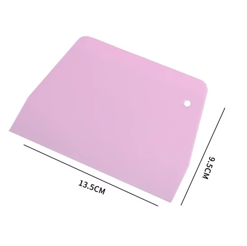 Spatule à crème utile pour pâtisserie, 1 pièce, bricolage, grattoir à pâte à fondant, coupe-gâteau,