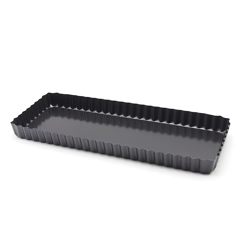 Moule à tarte rectangulaire cannelé, 14 pouces, ustensiles de cuisson, plats de cuisson, outil de Qu