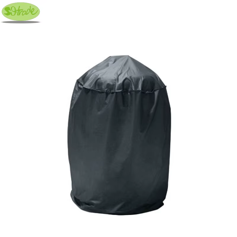 Housse de protection noire pour barbecue de 24,5 pouces, housse pour fumeur en dôme, manteau de gril