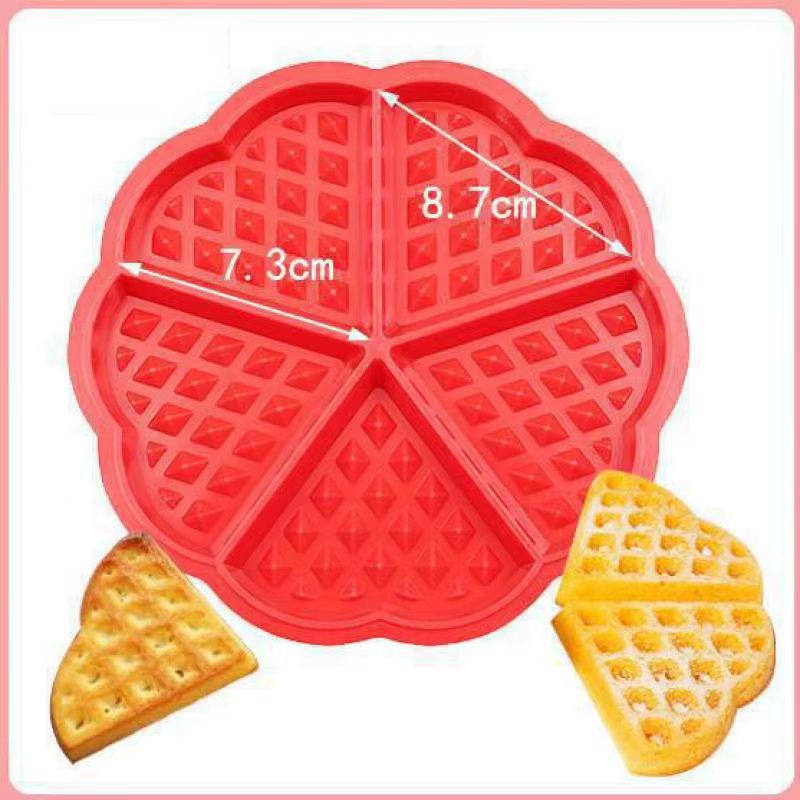 Moule de fabrication de gaufres rond mignon, outil pratique de fabrication de chocolat, bougie aroma