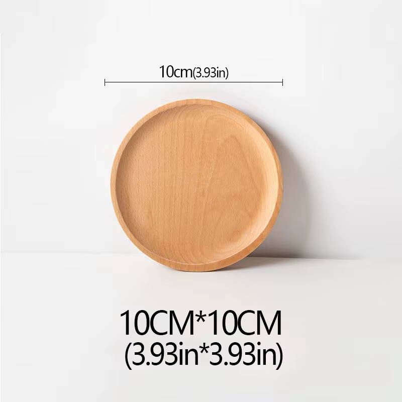 Assiette de fruits en bois de hêtre, assiette de buffet domestique, assiettes ovales en bois, platea