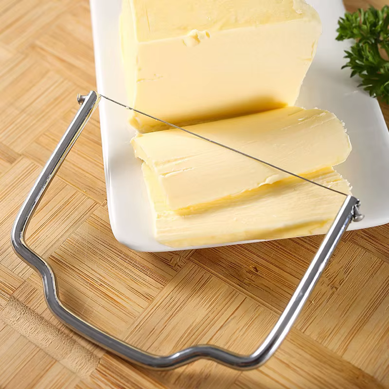 Coupe-fromage en acier inoxydable, coupe Foie Gras à domicile, outils de cuisson, couteau à beurre, 