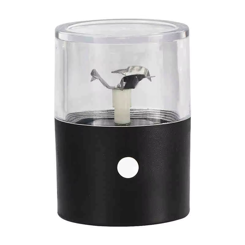 Broyeur d'herbes électrique portable, broyeur d'épices, plastique multifonctionnel, gadget de cuisin