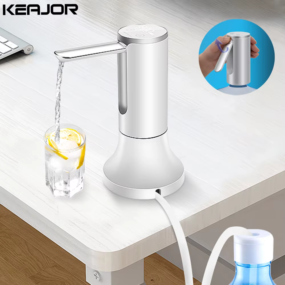 Distributeur d'eau automatique pliable, pompe à gallon d'eau électrique, bouteille aste, pompe à eau