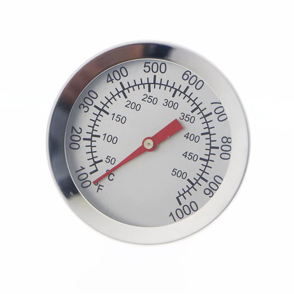 Jauge de température de gril de fumeur de Barbecue d'acier inoxydable thermomètre de Barbecue cuisso