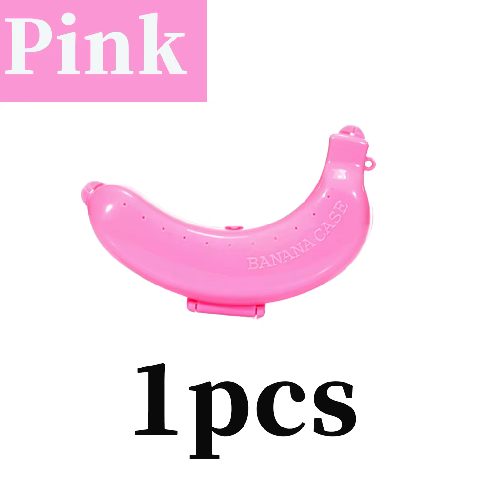 1-3 pièces Boîte de conservation de bananes portable et flexible, pour garder les fruits frais, idéa