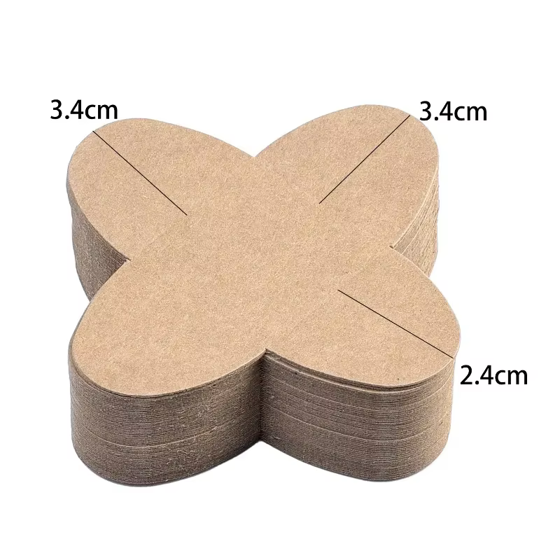 Entretoise en papier kraft pour cuisson de base de dessert, entretoise de chocolat, doublures de tru