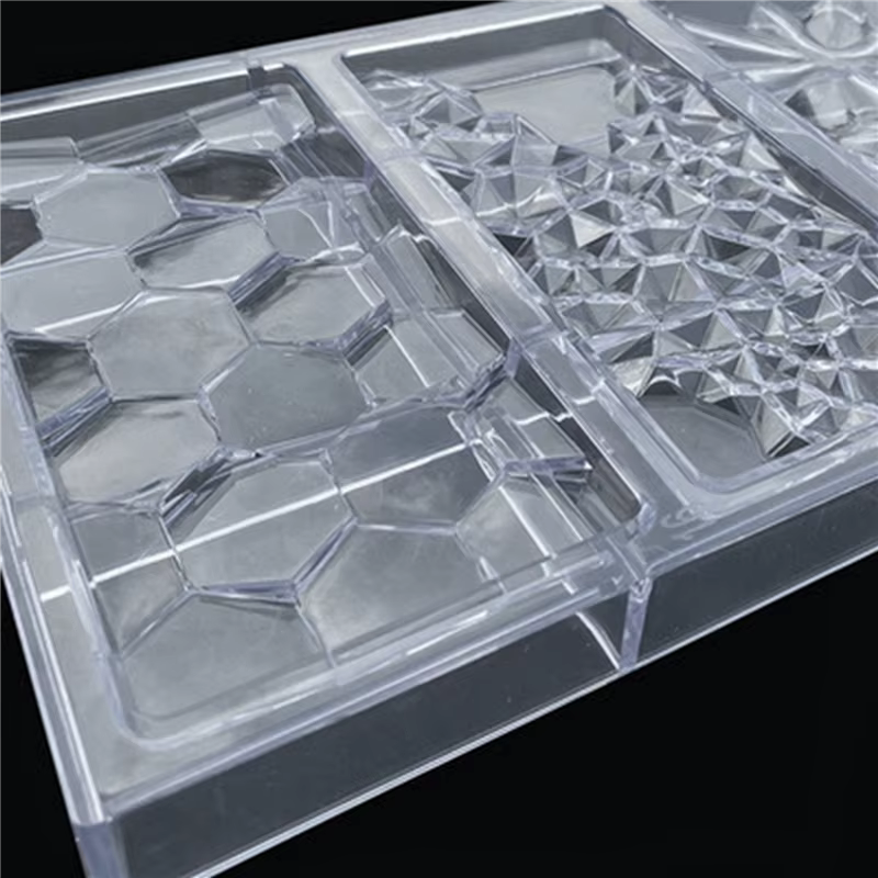 ABUN-2X chocolat Cadny barre moule Polycarbonate chocolat moule en plastique cuisson pâtisserie gâte