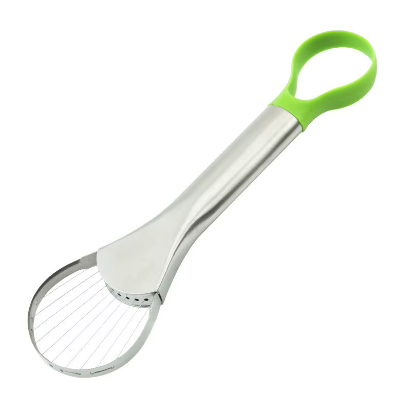 Couteau à avocat en acier inoxydable, ustensile de cuisine, outil de découpe de fruits, idéal pour l