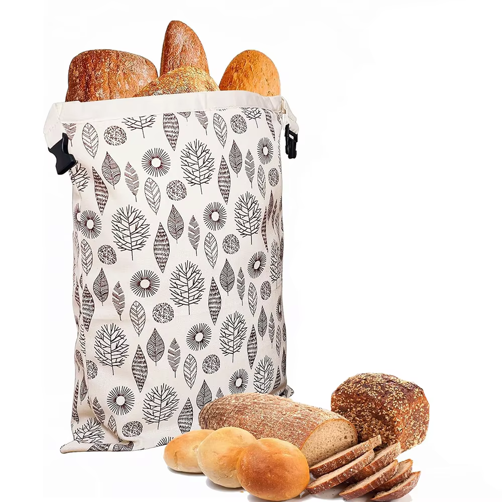 Sacs à pain au levain, sacs à pain en cire d'abeille réutilisables, grands sacs de stockage de pain 