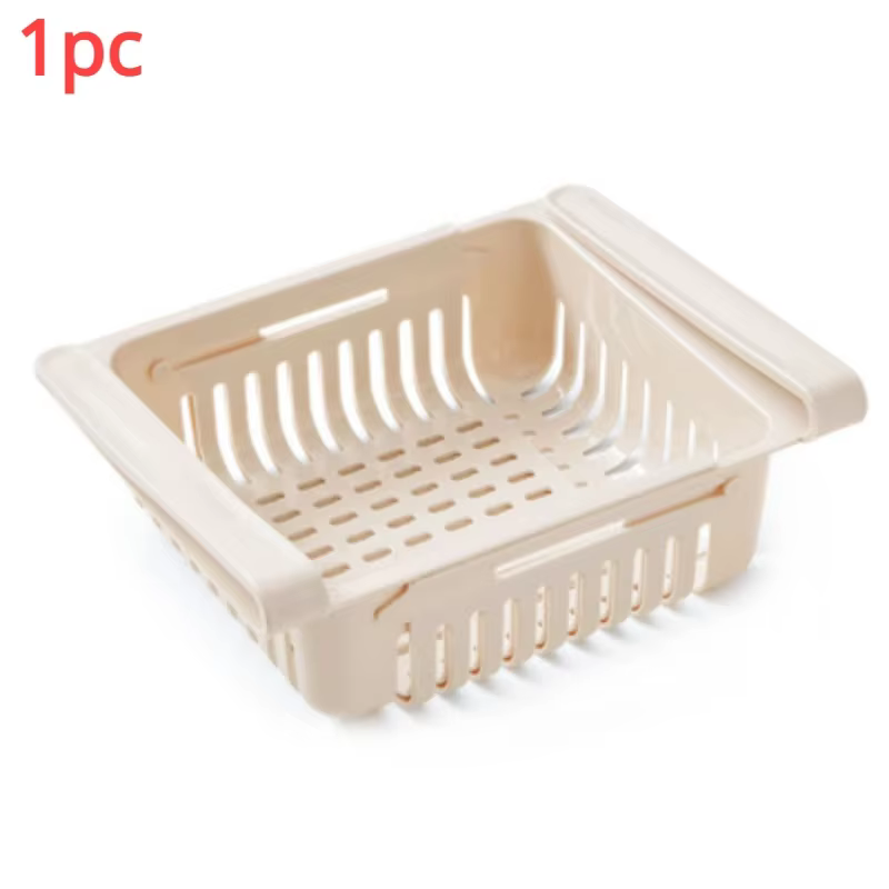 Organisateur de réfrigérateur, tiroir de rangement, boîte de rangement en plastique, conteneur étagè