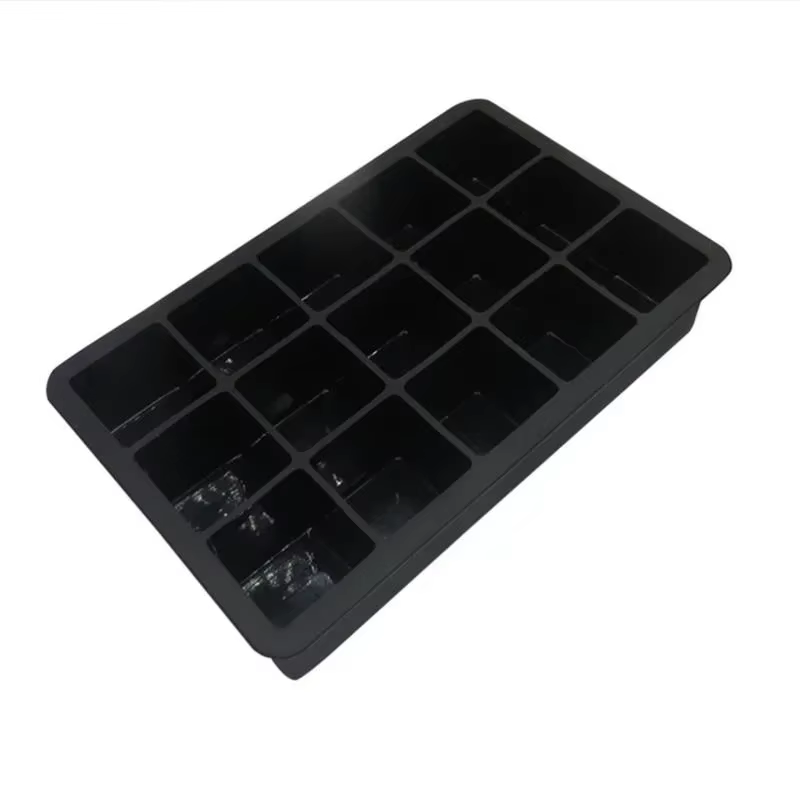 Nouveau 15 grille Silicone glaçon moule grand plateau moule glace fabricant Non toxique Durable Bar 