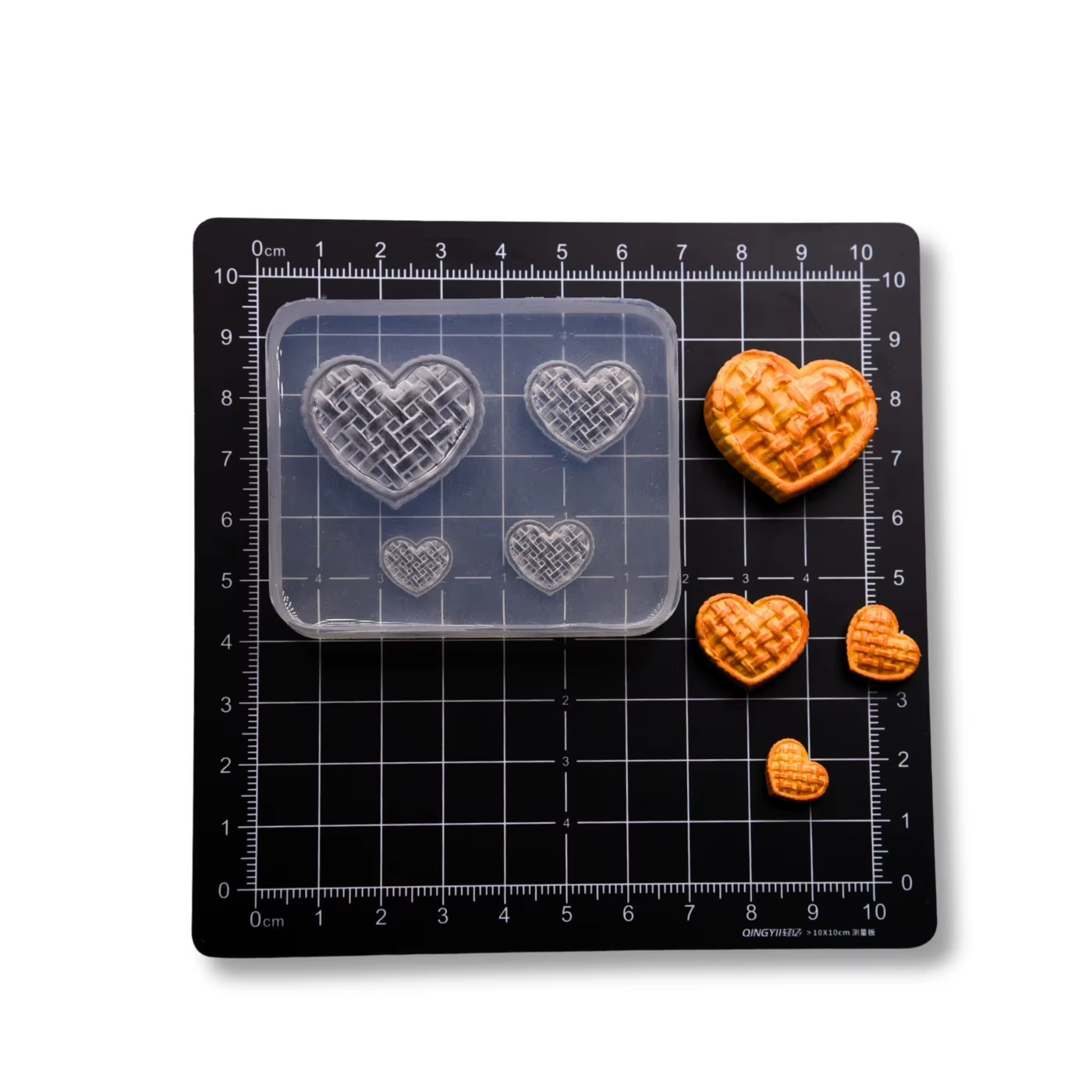 Moule Miniature en Silicone pour tarte aux pommes et tarte aux fruits, résine époxy douce, accessoir