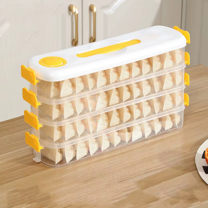 Boîte de rangement pour raviolis frais, de qualité alimentaire, pour cuisine domestique, pour porte 