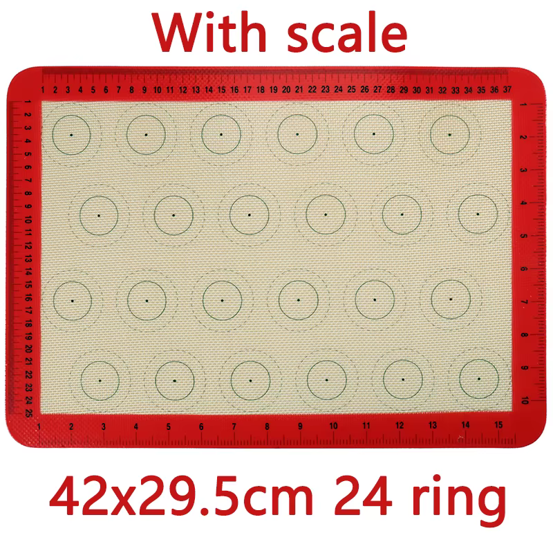 Tapis de cuisson en silicone pour moules à macarons, pâtisseries et biscuits, qualité professionnell