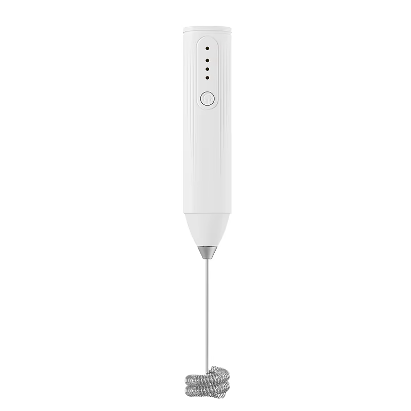 1 Mousseur à lait électrique, batteur à œufs, machine à crème et à confiture portative rechargeable 