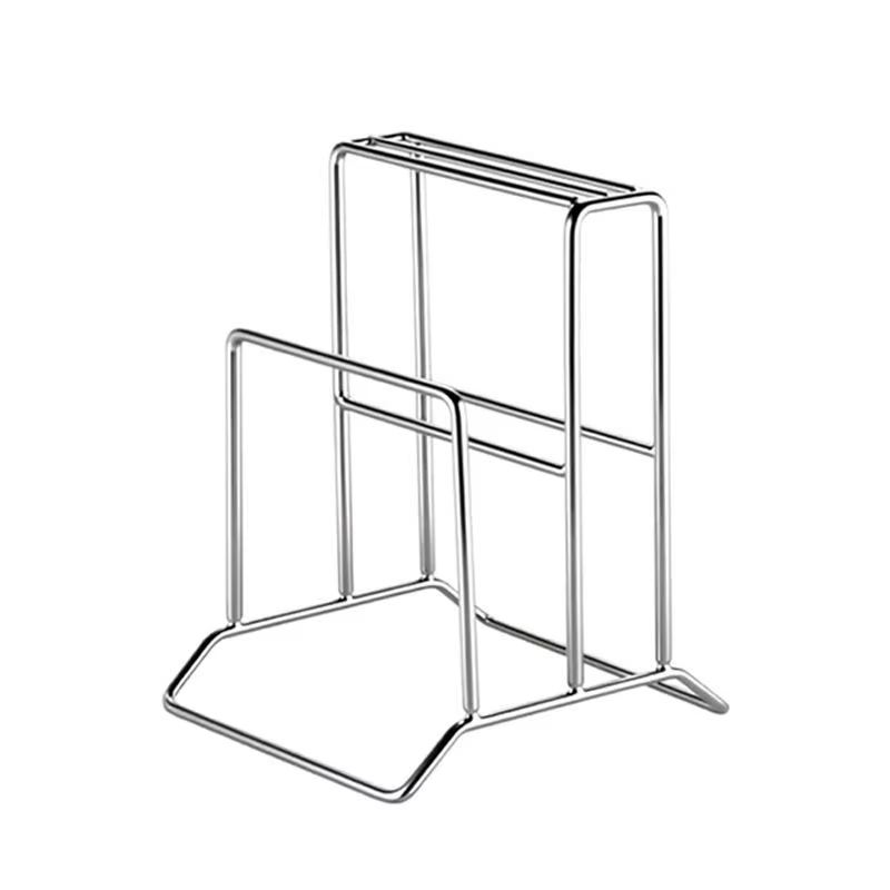 Porte-couteaux en acier inoxydable et support de planche à découper, organisateur de cuisine pour co