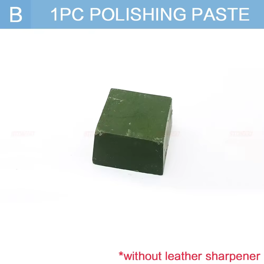 STONEGO couteau polissage aiguiseur affûtage cuir affûtage strop composé couteau de meulage pâte pol