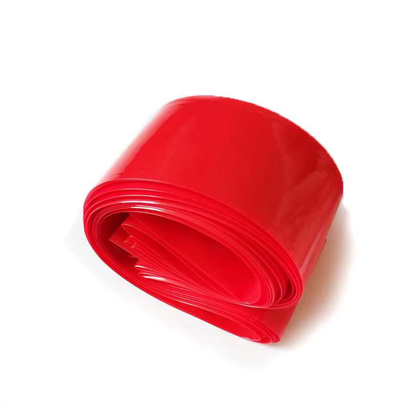 Boîtiers de saucisses en plastique rouge 50mm x 50M, pour coque de saucisse, pour machine à saucisse