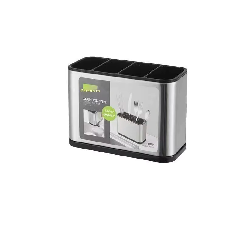 ♩ Organisateur d'ustensiles de cuisine pour comptoir, grand porte-ustensiles en acier inoxydable pou