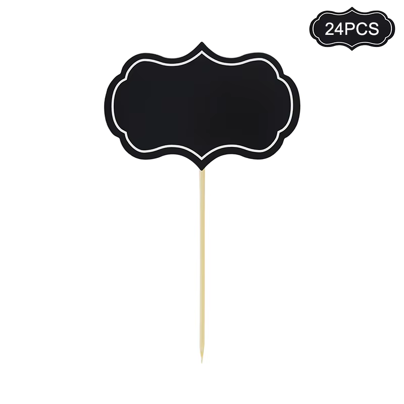 Marqueurs de Fromage pour Tableau de Charcuterie, Étiquette Alimentaire, Cure-Dents Vierges, Signes 