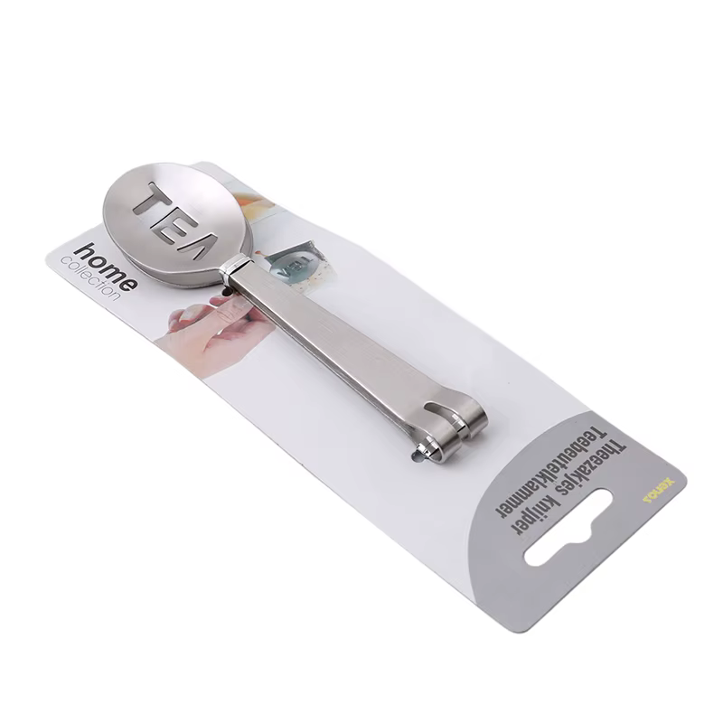 Pince à Sachets de Thé Réutilisable en Acier Inoxydable, Support de Passoire, Poignée en Métal, Mini
