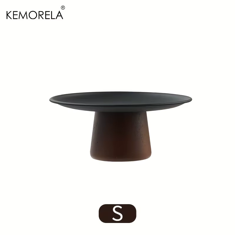 KEMORELA Présentoir à gâteaux en bois d'acacia, présentoir à desserts pour mariages, anniversaires, 