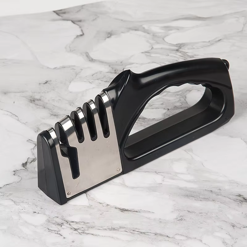 Affûteur de couteaux multifonctionnel 4 en 1 à usage domestique, peut aiguiser les couteaux de dîner