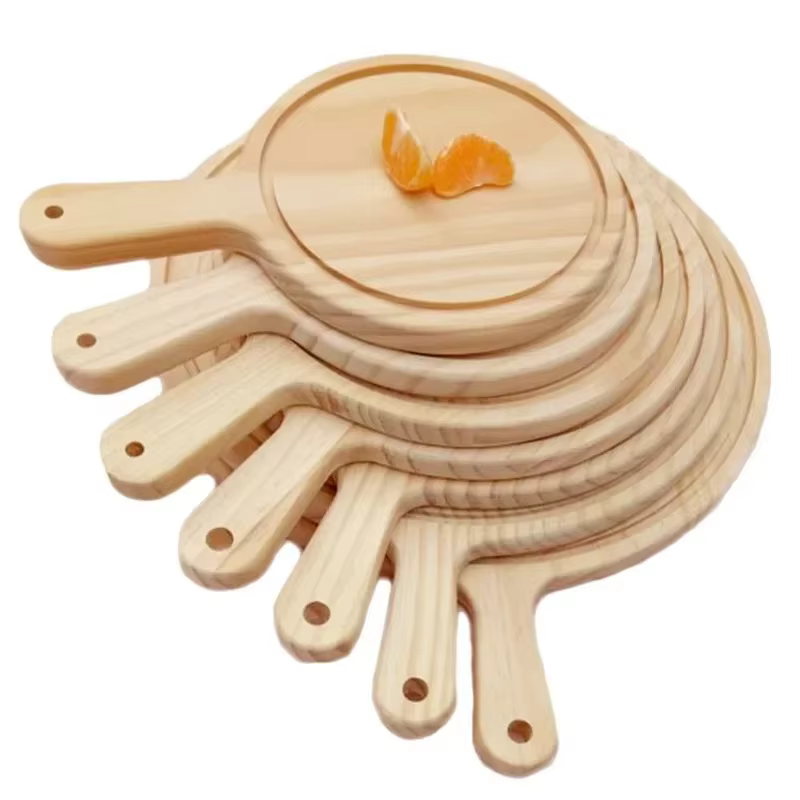 Plateau à Pizza au fromage aux fruits, planche à découper, pelle, assiette à découper