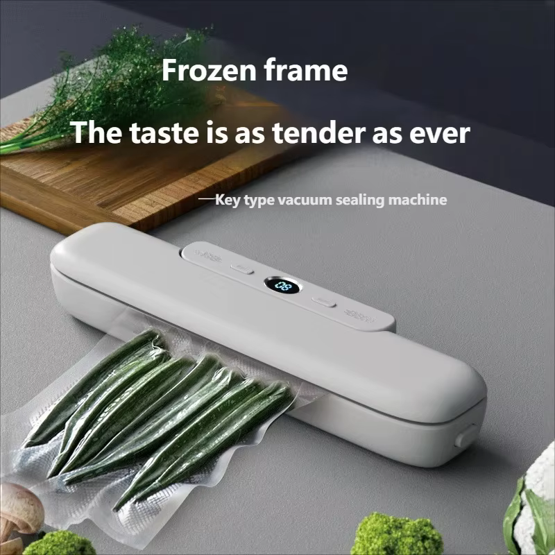 Nouvelle Machine de Scellage Sous Vide Domestique Compacte pour la Conservation des Aliments et la P