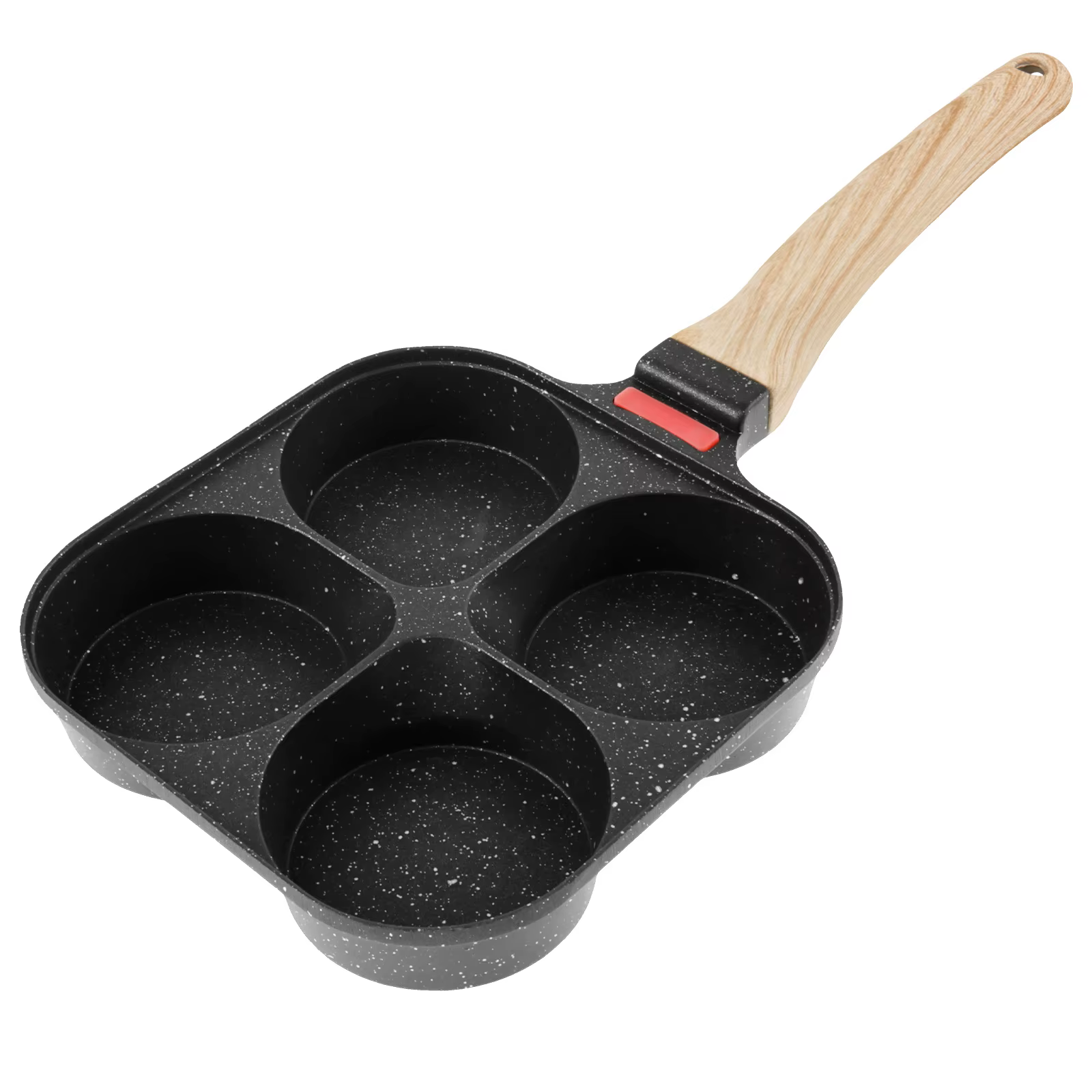 Poêle à œufs antiadhésive, 4 tasses, ustensiles de cuisine, poêle à crêpes, poêle à œufs adaptée à l