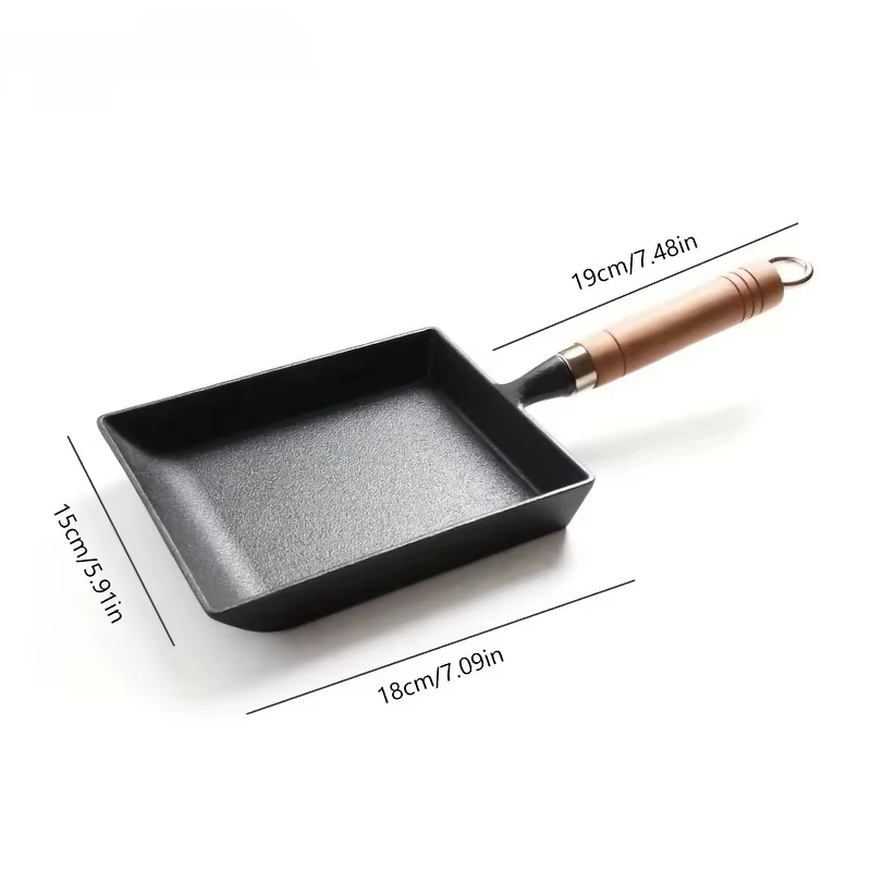 Ustensiles de cuisine japonais antiadhésifs, poêle à œufs, poêle à crêpes, Pot en fonte, outils de c