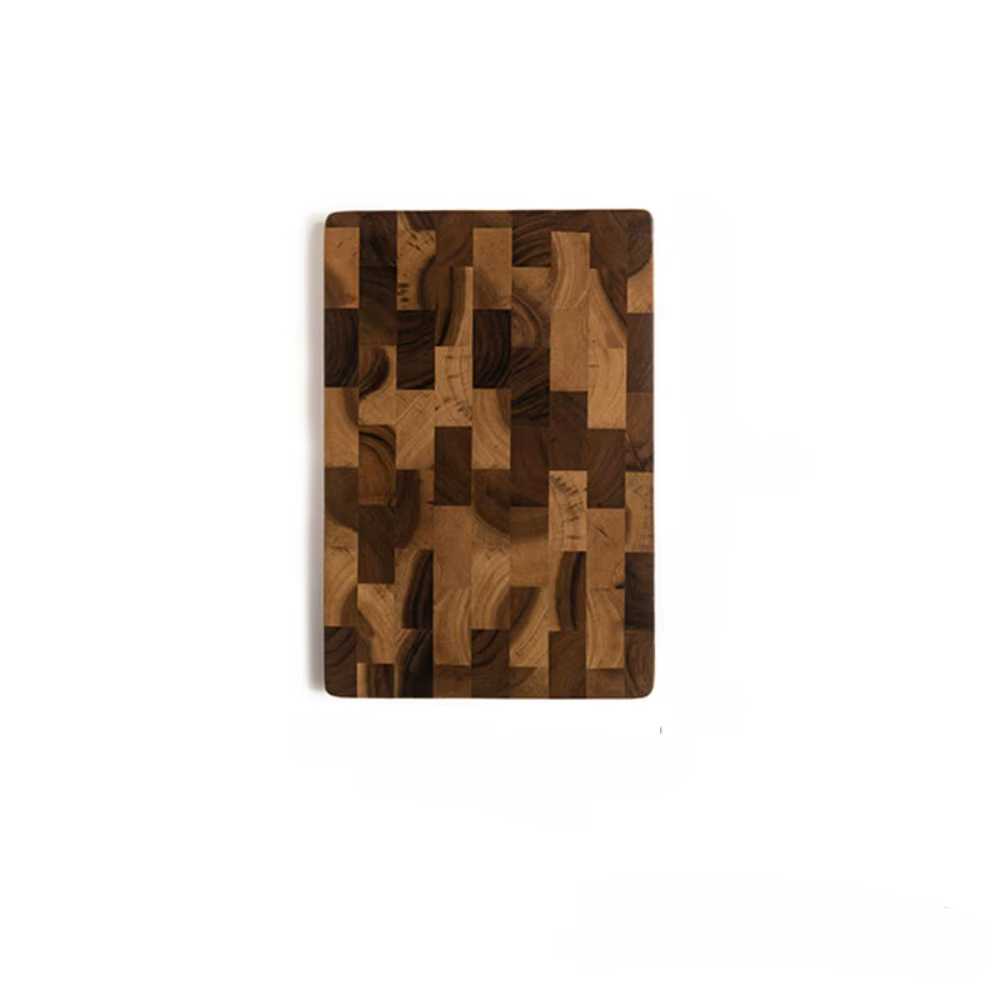 Planche à découper d'épissure en bois d'acacia Double face utilisant une planche à découper résistan