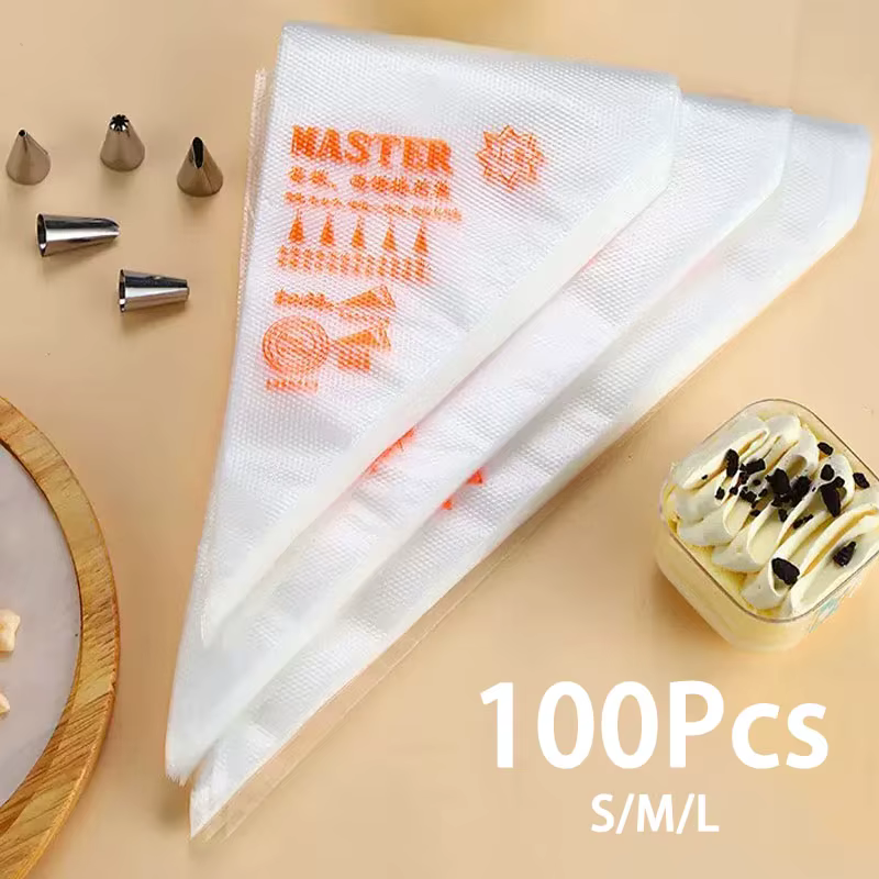 Kit de sacs à douilles jetables, outils professionnels de décoration de gâteaux pour cupcakes, cuiss