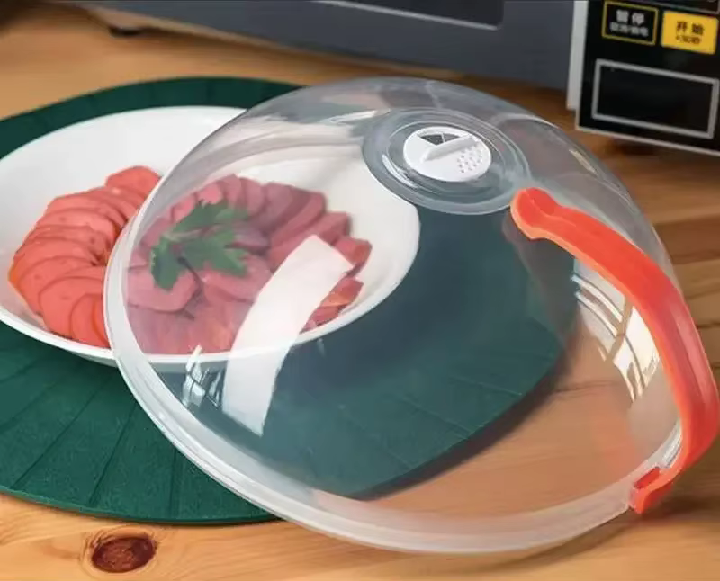 Protection contre les éclaboussures alimentaires pour micro-ondes, couvercle chauffant alimentaire r