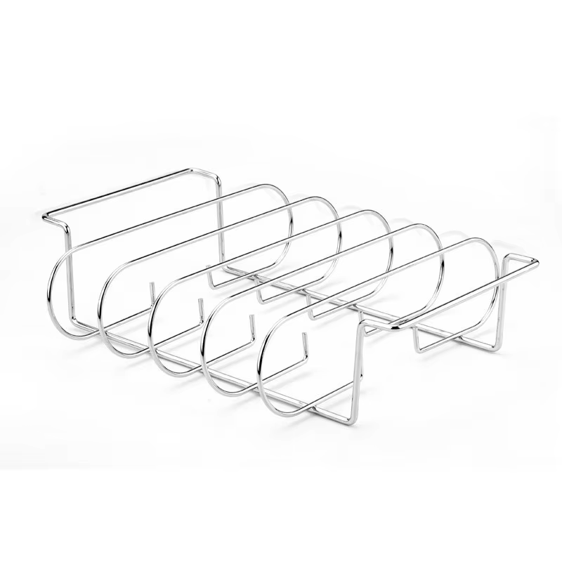 Supports à Steak pour Barbecue, revêtement antiadhésif en acier, rôtissage, côtes de viande d'agneau