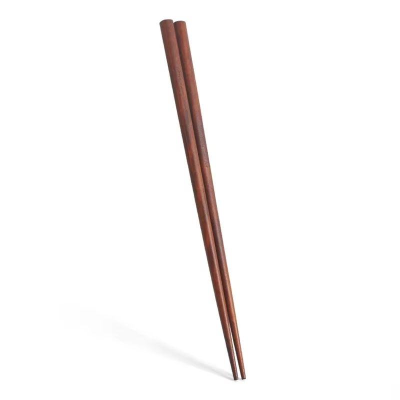 Ensemble de couverts en bois (cuillère, fourchette, baguettes) pour sushi, de haute qualité, écologi