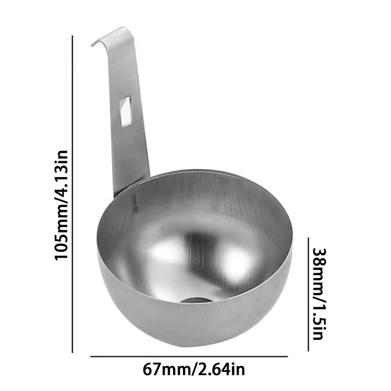 Machine à œufs pochés, poêle antiadhésive, grand support pour poachin d'œufs bouilli, support pour c