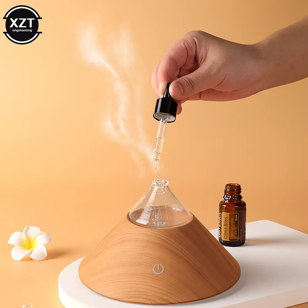 Machine d'aromathérapie sans eau, purificateur d'air, Grain de bois domestique, Instrument d'arôme f