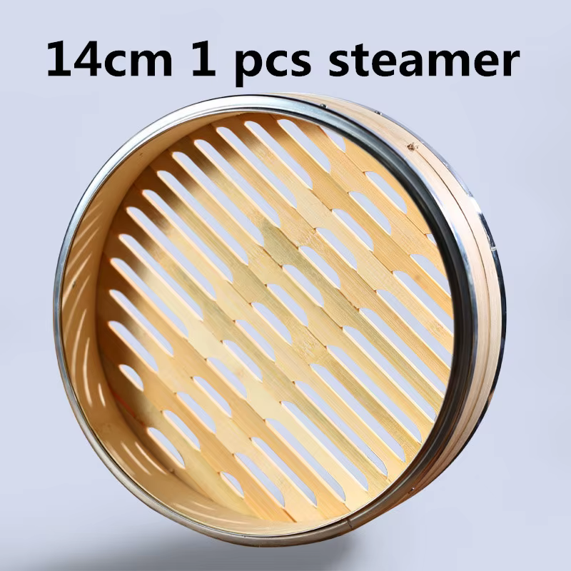Cuisson bambou vapeur poisson riz Snack panier cuisine ustensiles de cuisine poisson riz Dim Sum pan