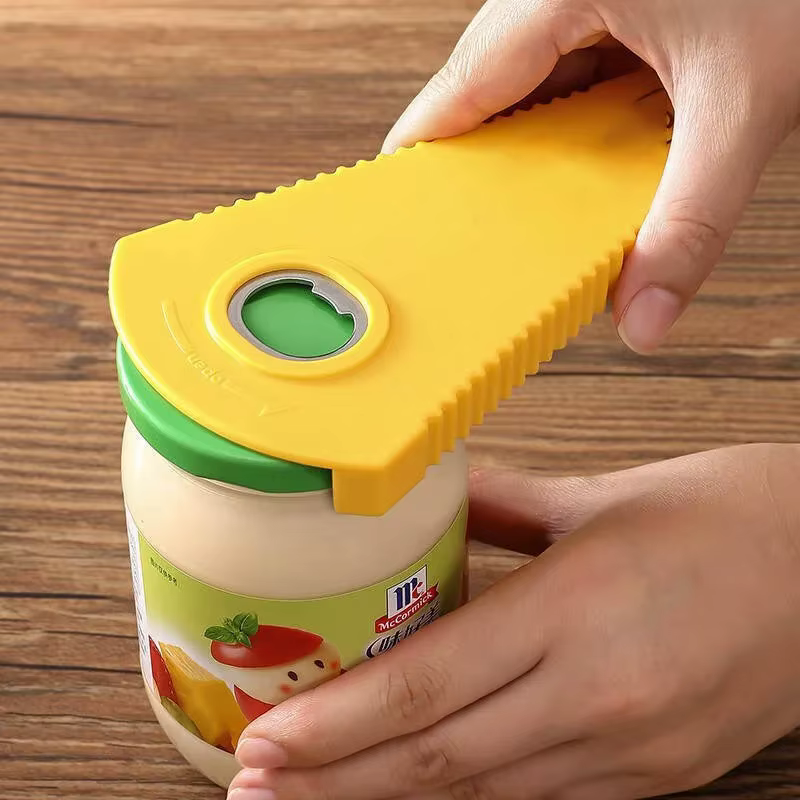 Ouvre-bouteille Portable multifonctionnel, capsuleuse, universel, en conserve, antidérapant, économi