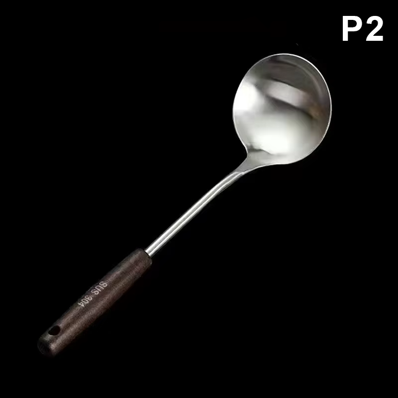 Ustensiles de cuisine Wok spatule louche en fer outil spatule en acier inoxydable pour équipement de