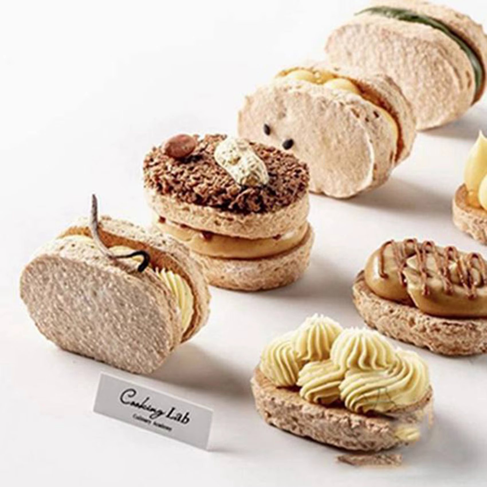 Moule à gâteau Dacquoise en Polycarbonate transparent, ovale, Macaron Dakovaz, outil de décoration d