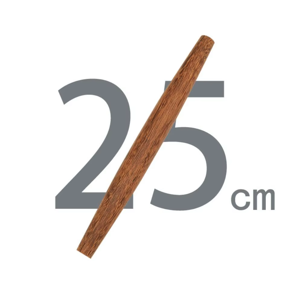 Rouleau à pâtisserie en bois massif, matériau naturel, antiadhésif, Surface lisse, rouleau à pâte en