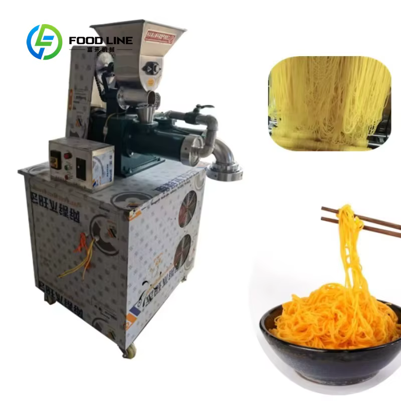 Machine à vermicelles manuelle personnalisée certifiée CE, machine d'extrusion de pâtes pour la prod