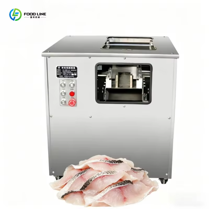Machine à découper automatique de saumon, personnalisée, pour économiser du temps et des efforts, ma