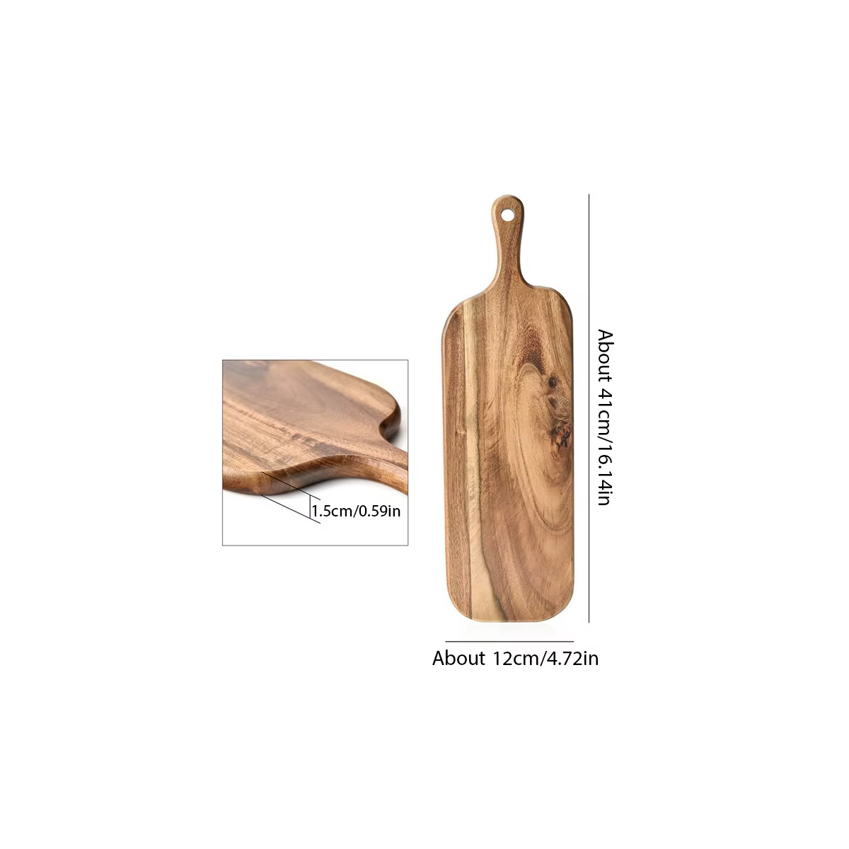 Planche à découper de cuisine en bois, grandes ventes, accessoire de Deli, hacher la viande, accesso
